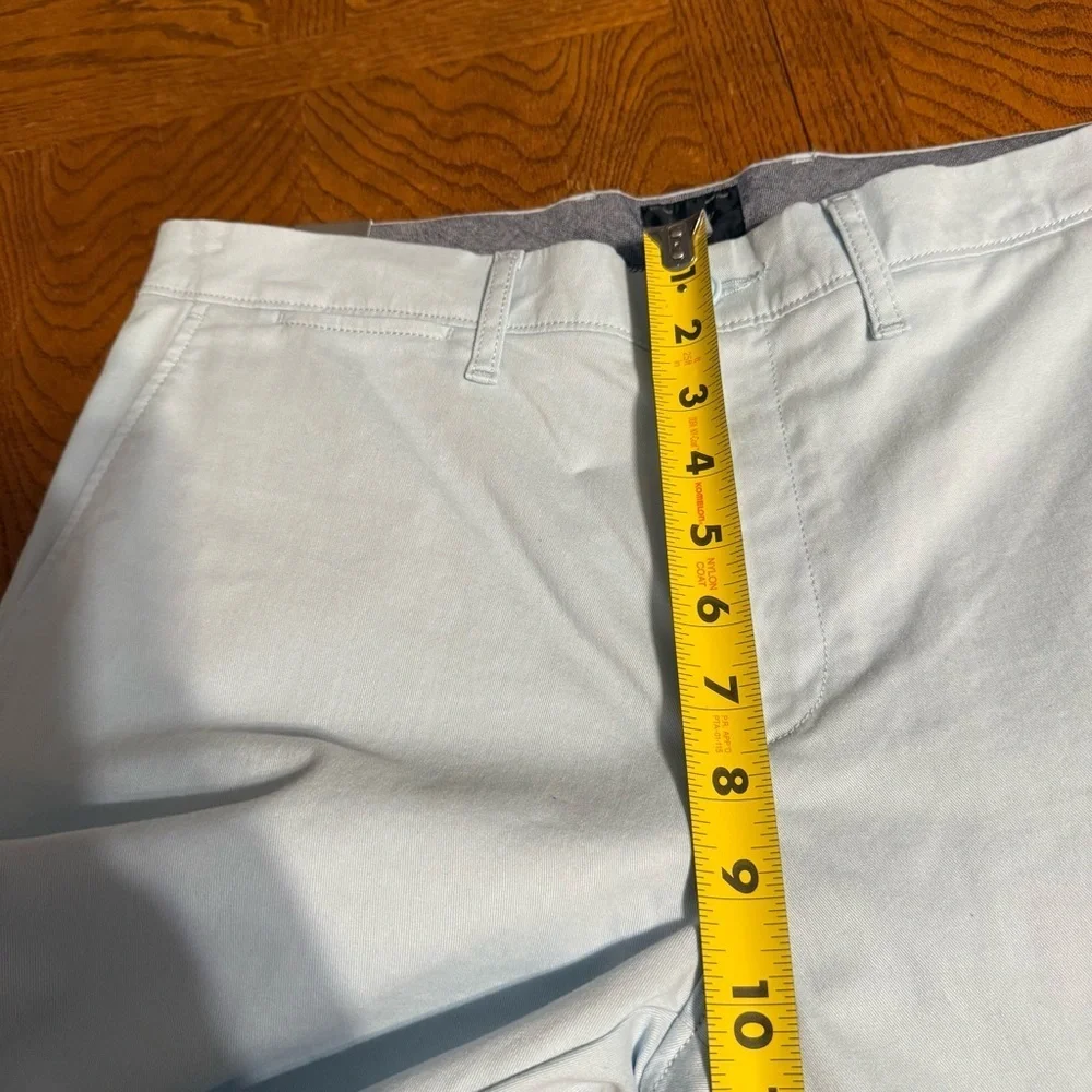 J. Crew NWT 484 Slim Fit Stretch Chino Flat Front Pants in Light Blue 32x32